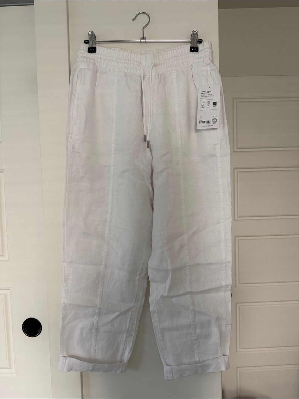 Athleta Retreat Linen Ankle Pant